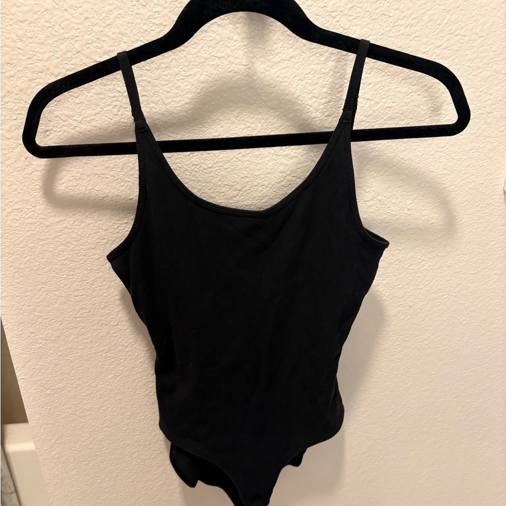 Outdoor Voices Black bodysuit